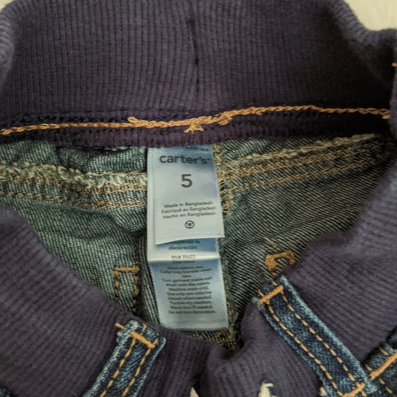 Easy pull up jeans with drawstring waist - Picture 2 of 3